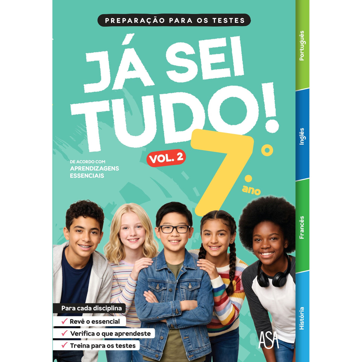 Já Sei Tudo!  7.º Ano (2º Vol) de Vários
