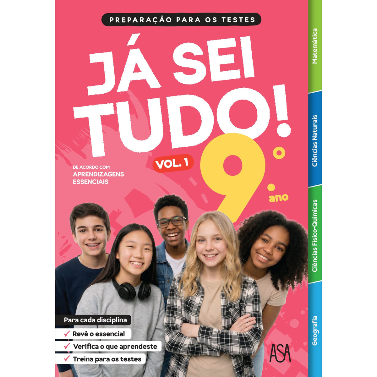 Já Sei Tudo! 9.º Ano  Vol 1 de Vários