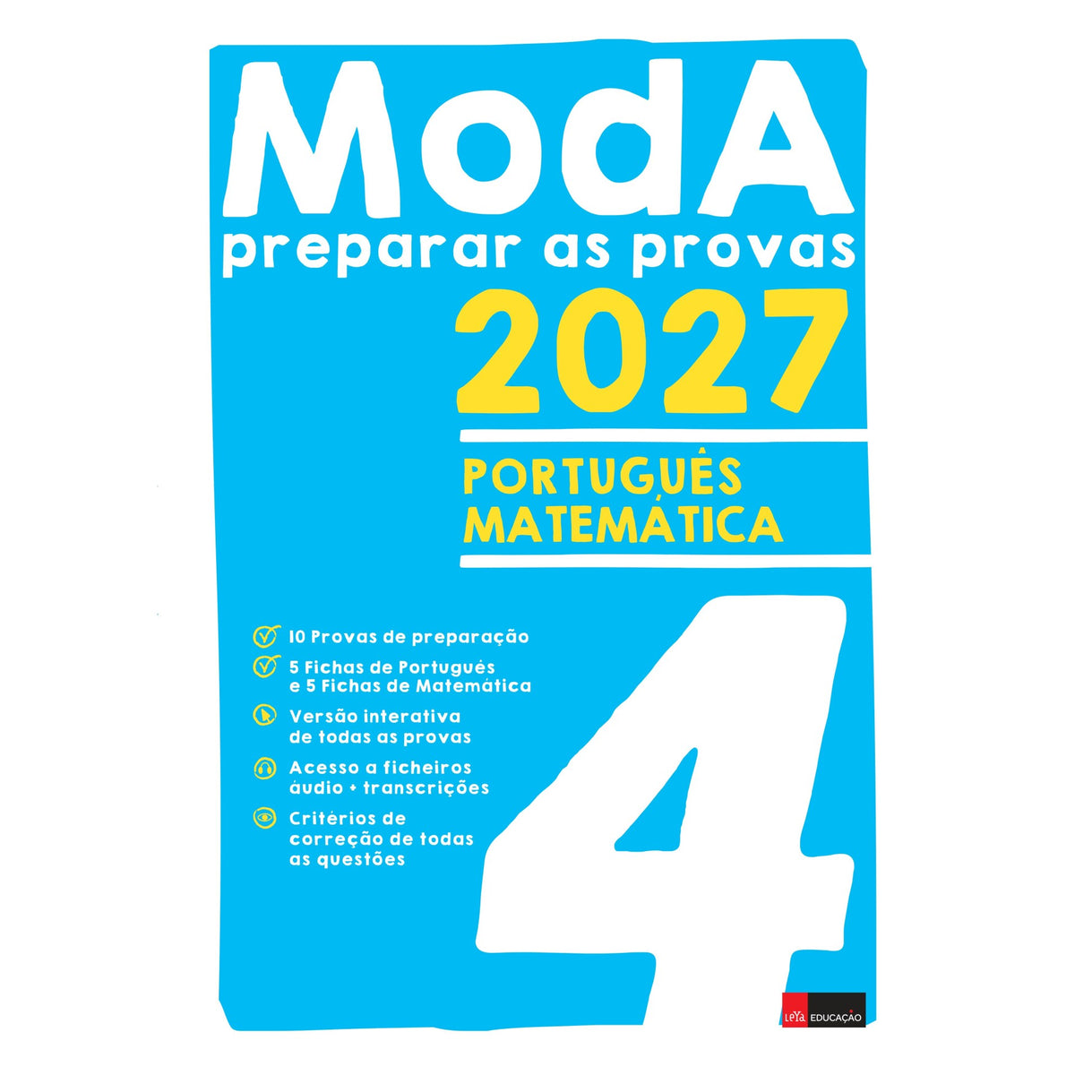 Moda Preparar As Provas 2027 Português E Matemática 4.º Ano
 de Vários