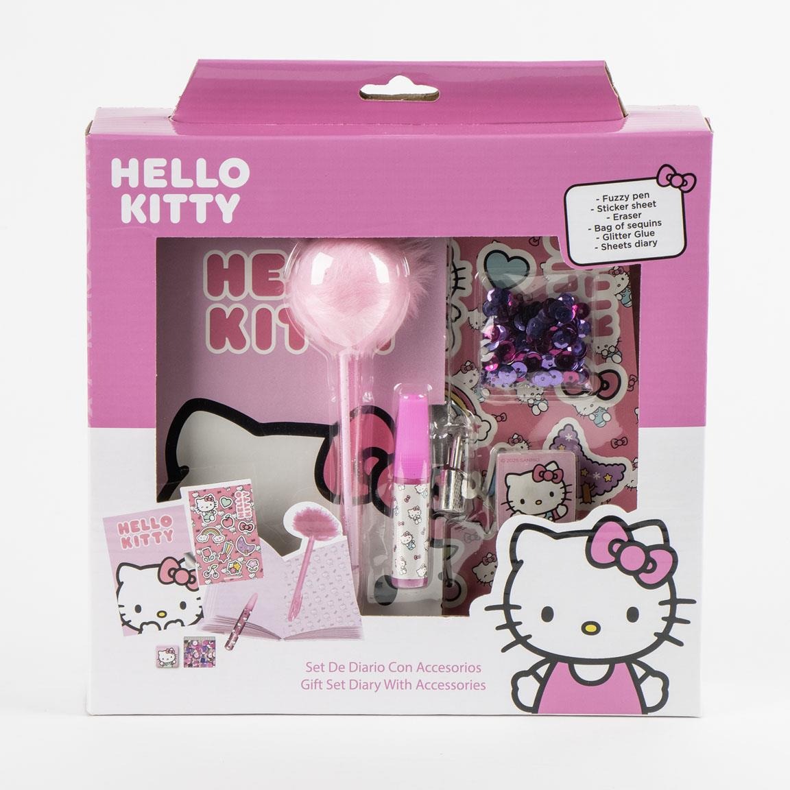 Diário Secreto Com Caneta - Hello Kitty