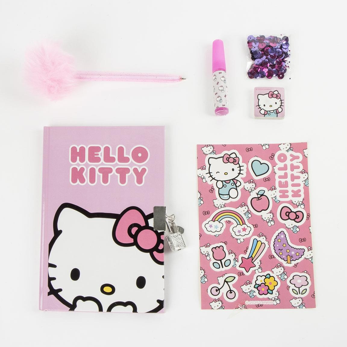 Diário Secreto Com Caneta - Hello Kitty