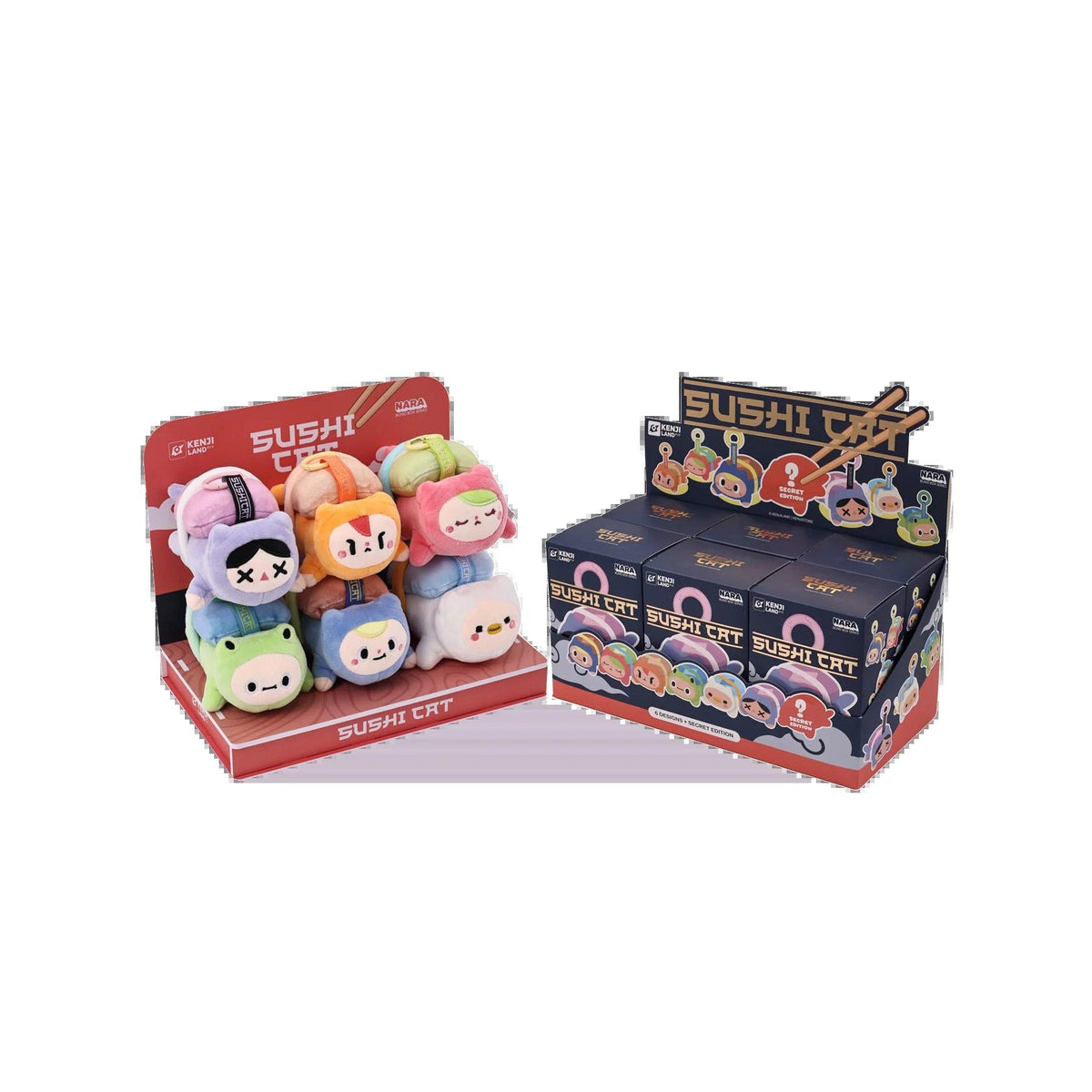 Mystery Box - Porta-Chaves Sushi Cat