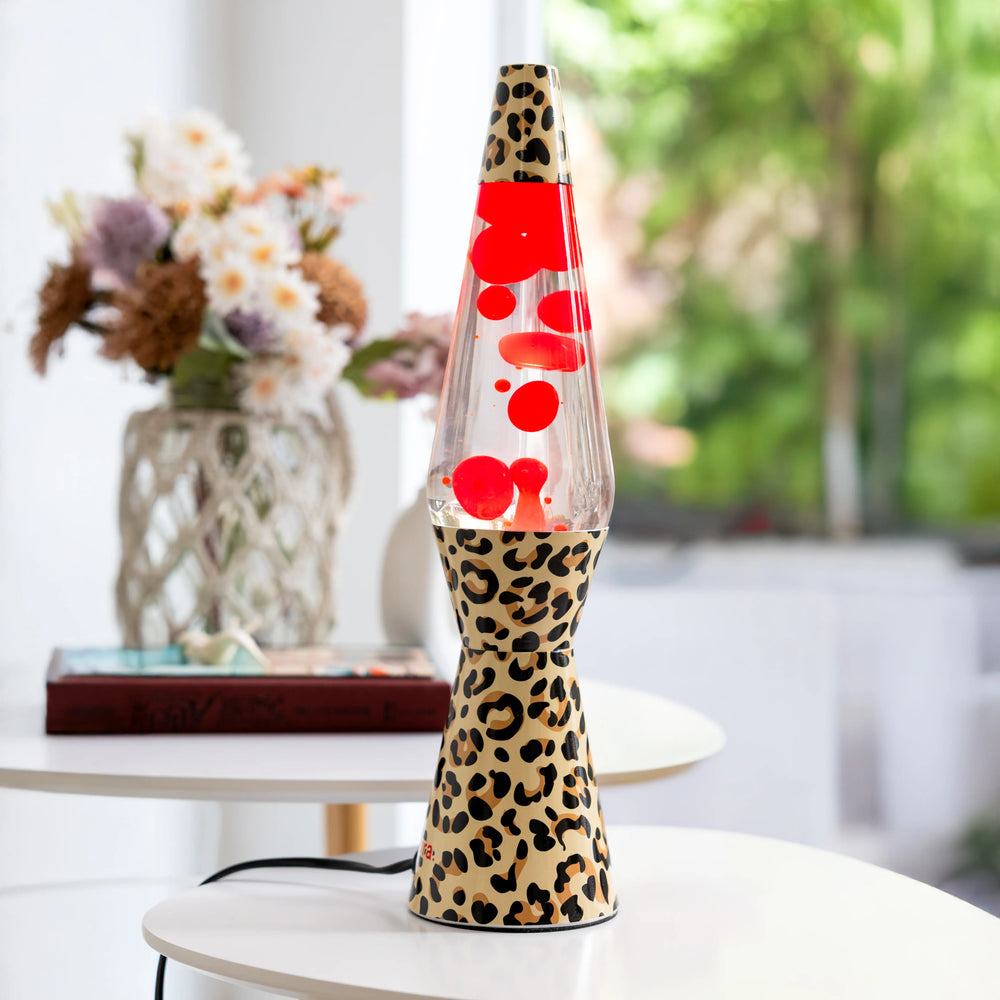 Candeeiro Lava - Leopardo