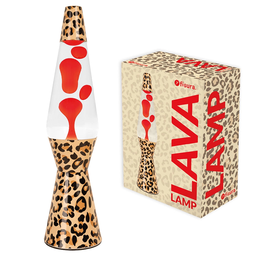 Candeeiro Lava - Leopardo
