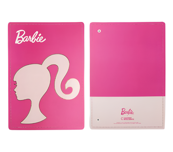 Capa e Contracapa A4 Barbie Caderno Inteligente