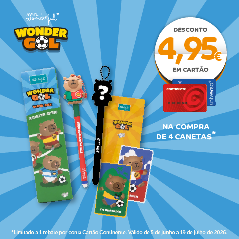Caneta Apagável Wonder Gol-Surpresa