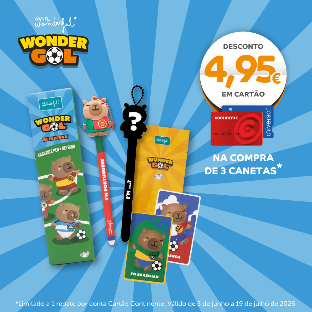 Caneta Apagável Wonder Gol-Surpresa