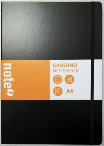 Caderno Agrafado com Elástico A4 Liso