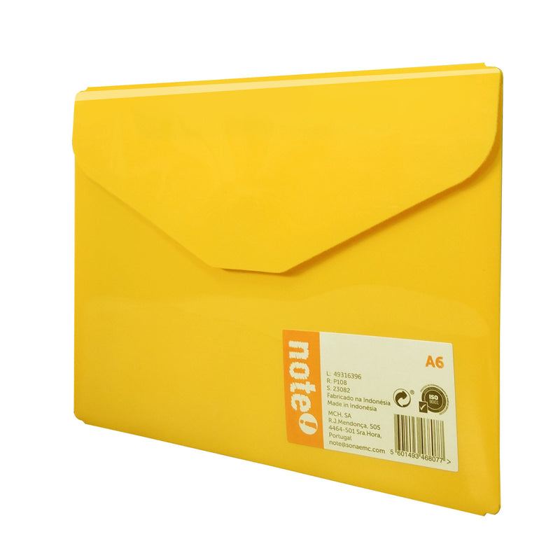 Classificador Envelope com Mola A6 (várias cores)