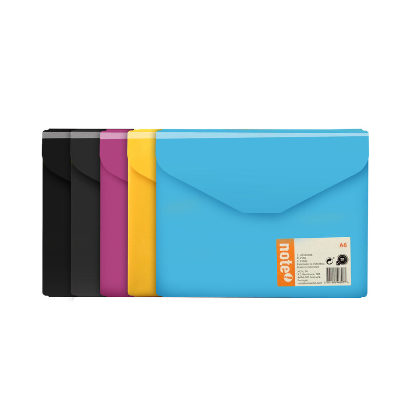 Classificador Envelope com Mola A6 (várias cores)