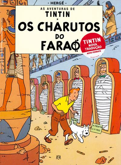 As Aventuras de Tintin - os Charutos do Faraó de Hergé