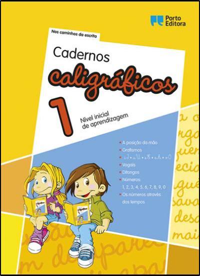Cadernos Caligráficos 1 - Nível Inicial de Aprendizagem