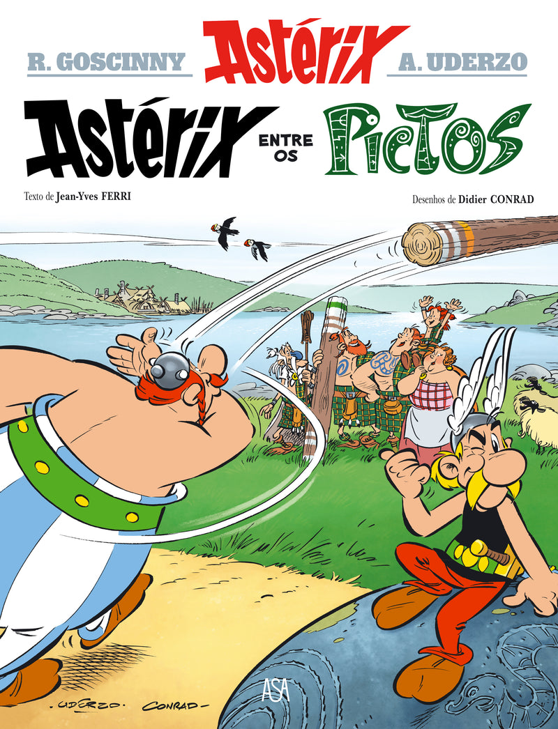Astérix Entre os Pictos (volume 35) de René Goscinny e Albert Uderzo