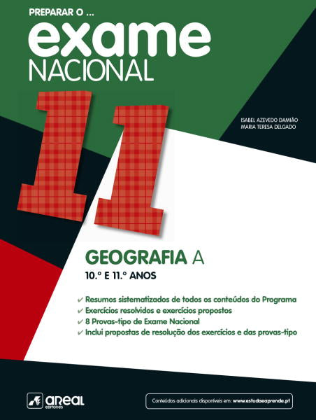 Preparar o Exame Nacional - Geografia A 10º e 11º Ano de Isabel Azevedo Nunes e Maria Teresa Delgado