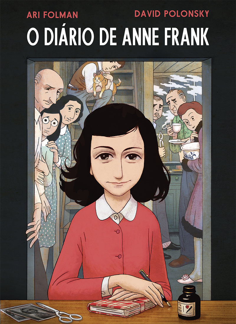 O Diário de Anne Frank - Diário Gráfico de Ari Folman E Anne Frank