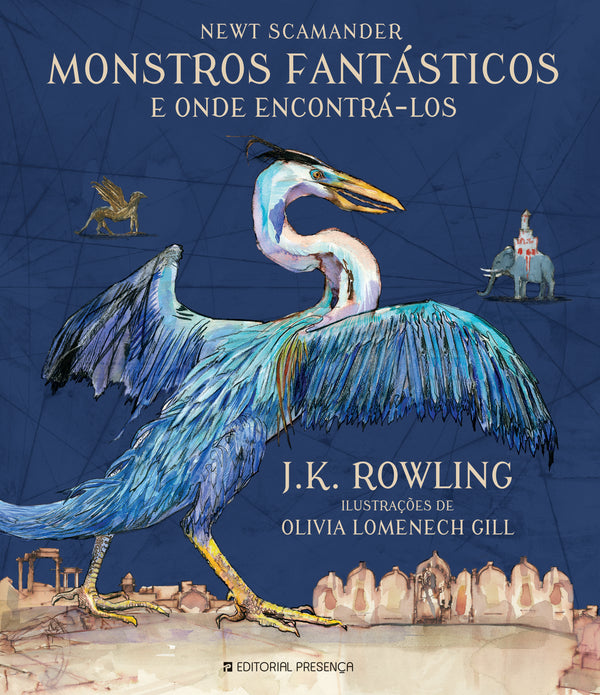 Monstros Fantásticos e Onde Encontrá-los  de J. K. Rowling   Edição Ilustrada