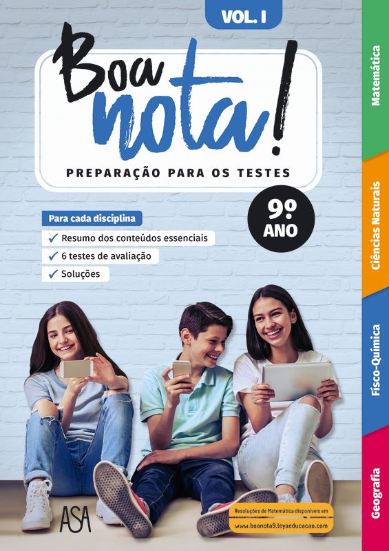 Boa Nota! Preparação para os Testes - 9º Ano (volume 1) de Alice Amaro e Cristina Fonseca