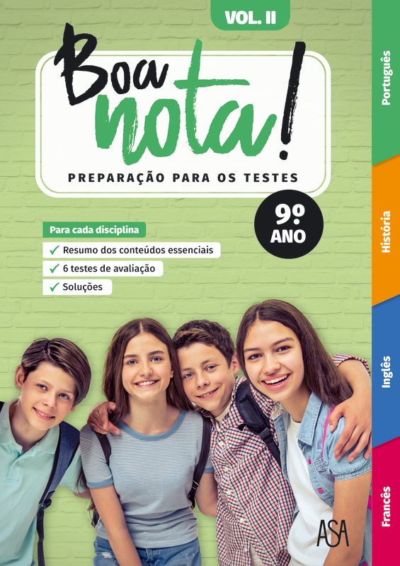 Boa Nota! Preparação para os Testes - 9º Ano (volume 2) de Alice Amaro e Cristina Fonseca