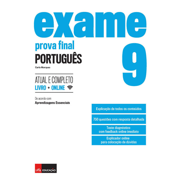 Exame Prova Final Português  9.º Ano de Carla Marques