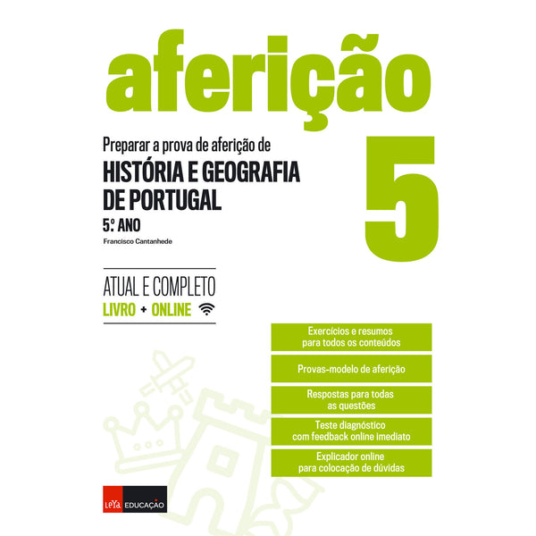 Preparar a Prova de Aferição de História e Geografia de Portugal - 5º Ano de Francisco Cantanhede