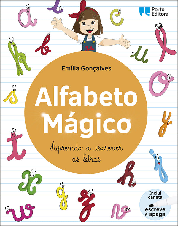Alfabeto Mágico de Emília Gonçalves - Aprendo a Escrever as Letras