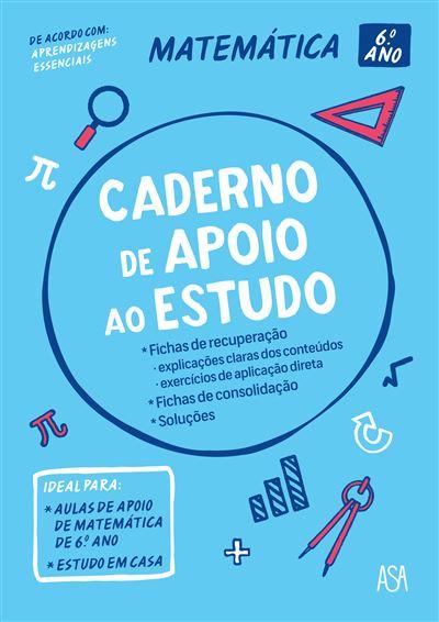 Caderno de Apoio ao Estudo - Matemática - 6º Ano de Susana Pinto