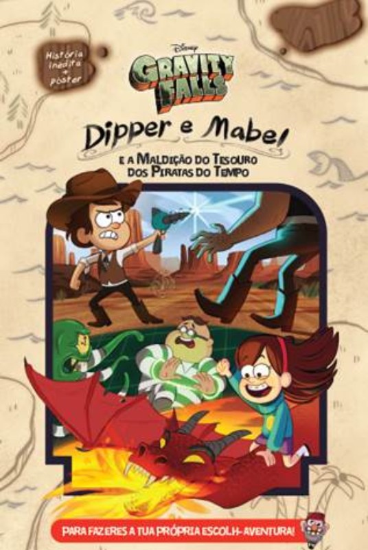 Gravity Falls - Dipper e Mable e a Maldição do Tesouro dos Piratas do Tempo
