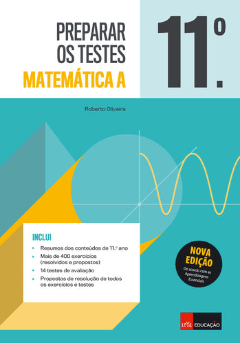 Preparar os Testes Matemática 11  de Roberto Oliveira