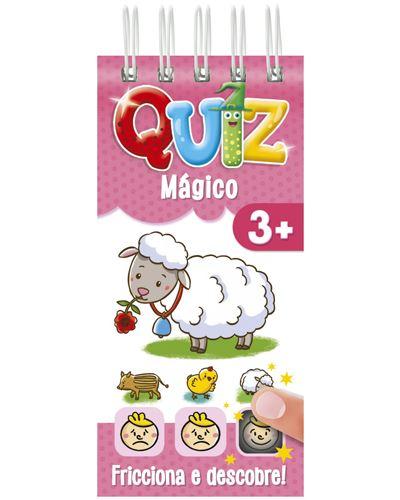 Quiz Mágico 3+ (capa Cor de Rosa)