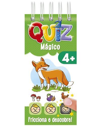 Quiz Mágico 4+ (capa Verde)