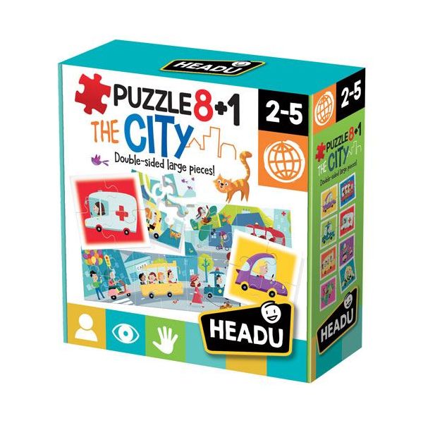 Puzzle 8+1 City