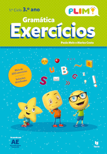 PLIM! Exercícios de Gramática 3.º Ano  de Paula Melo e Marisa Costa
