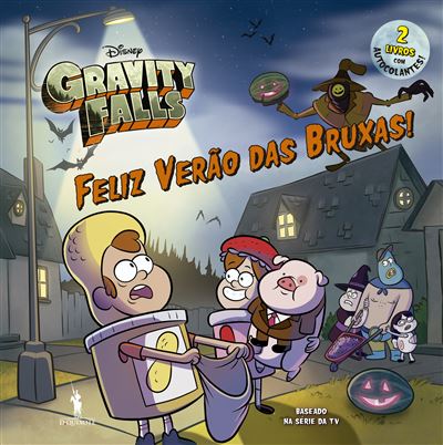 Gravity Falls - Feliz Verão | Loja de Horrores - 2 Livros com Autocolantes