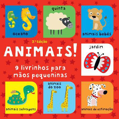 Animais! - 9 Livrinhos para Mãos Pequeninas