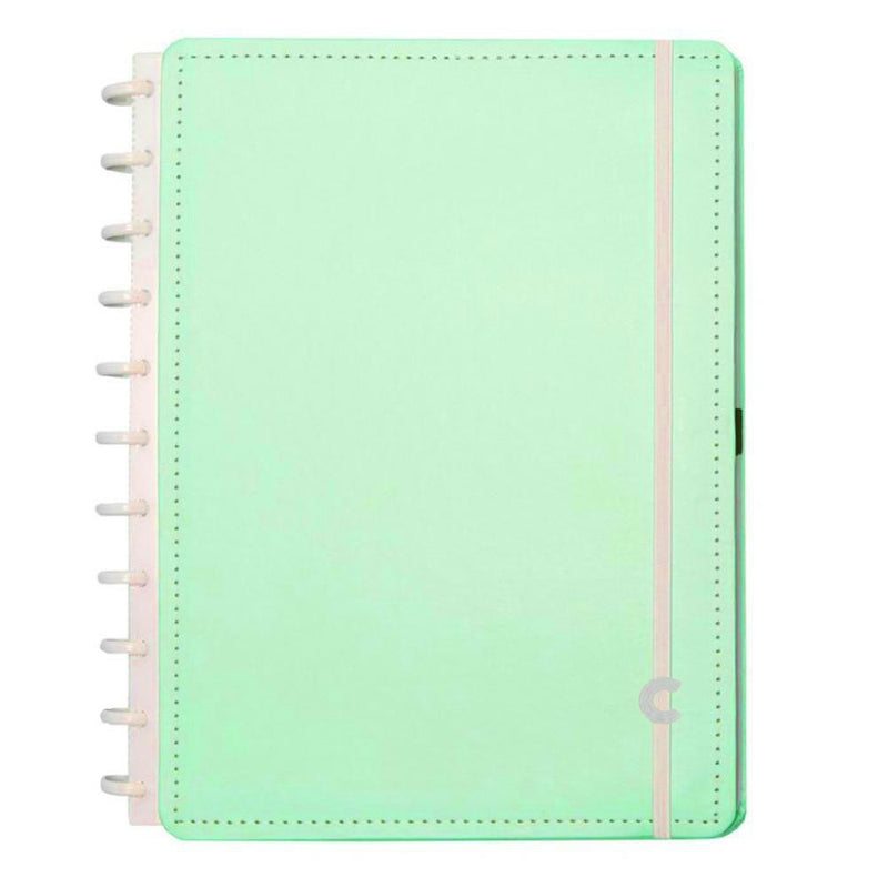 Caderno A4 Verde Pastel