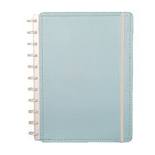 Caderno A4 Azul Pastel