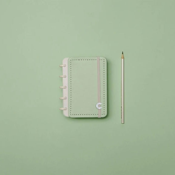 Caderno Inteligente Verde Pastel