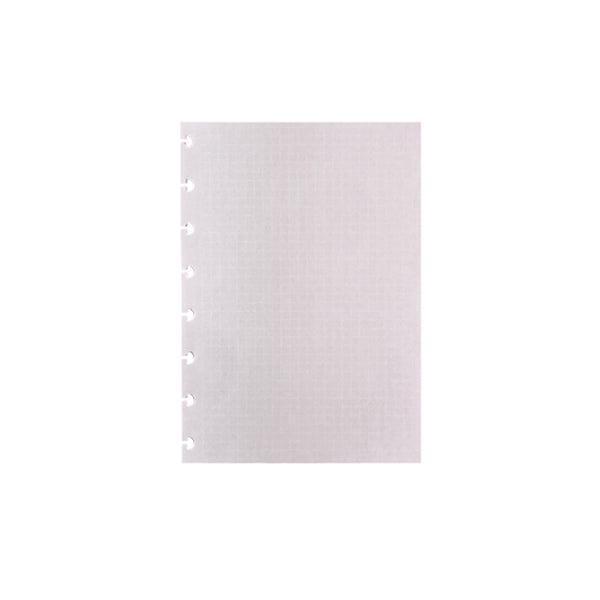 Recargas Caderno Inteligente A5 Quadriculadas 120G Linhas Branco