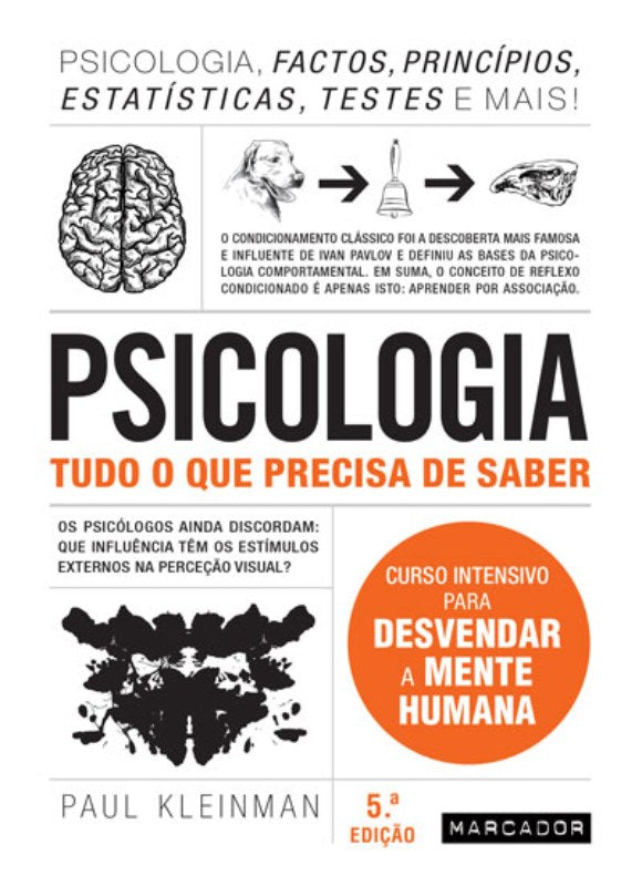 Psicologia - Tudo o que Precisa de Saber  de Paul Kleinman   Curso Intensivo para Desvendar a Mente Humana