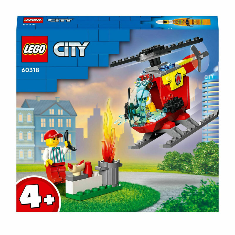Helicóptero De Combate Ao Fogo Lego-City