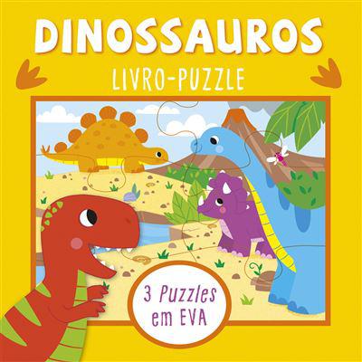Dinossauros   Livro-puzzle em EVA