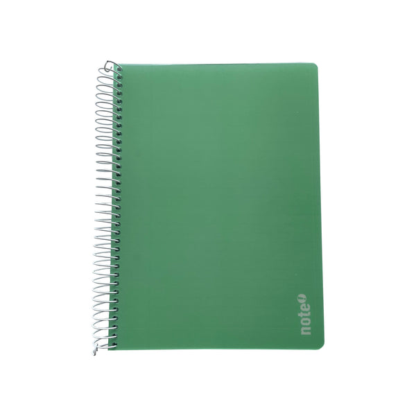 Caderno Espiral A4 Pautado Verde