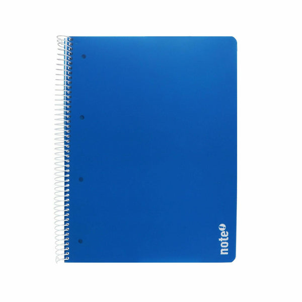 Caderno Espiral A4 Quadriculado 100 folhas 70g Azul Note!