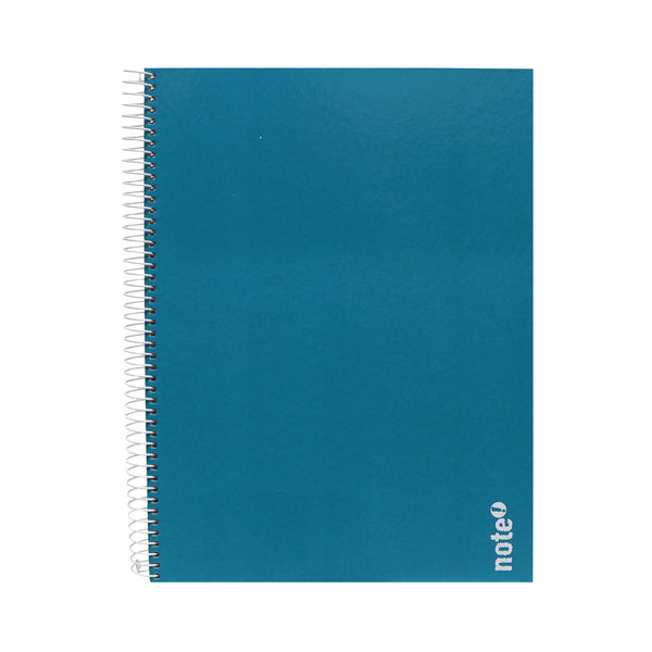 Caderno Espiral A4 Pautado Azul Tecnocolor