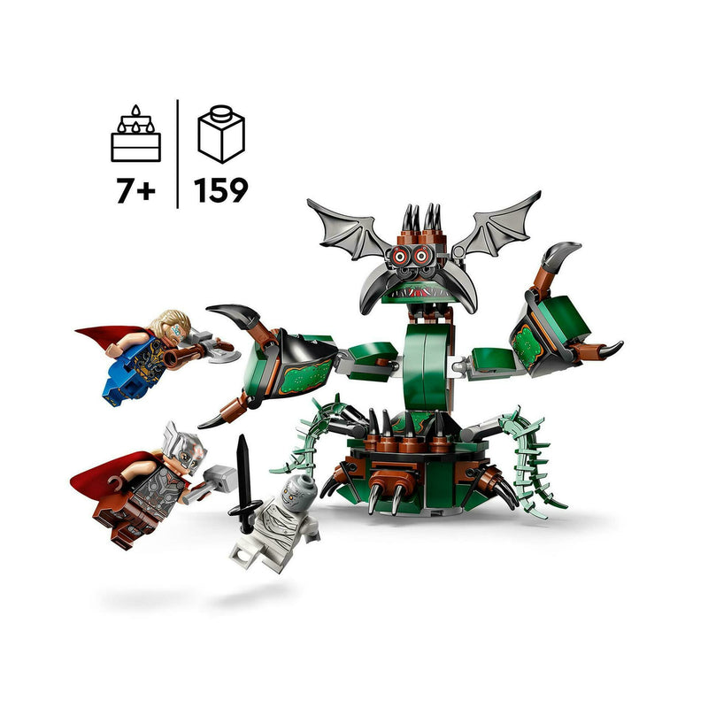 Ataque Sobre O Novo Asgard Lego