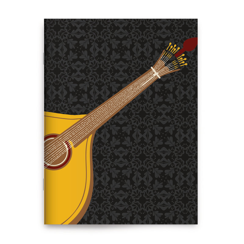 Caderno Agrafado A5 32 folhas Guitarra Portuguesa