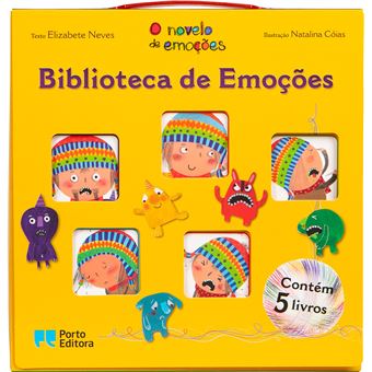 O Novelo de Emoções - Biblioteca de Emoções de Elizabete Neves - Contém 5 Livros