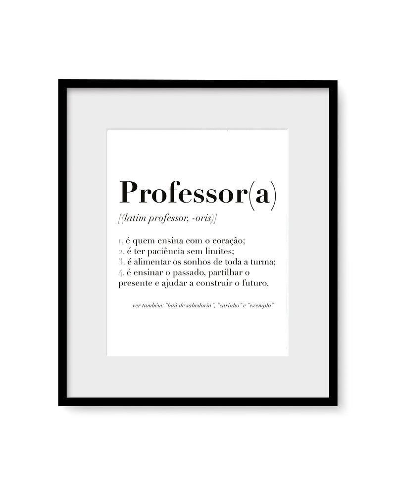 Facepaper "Definição Professor"