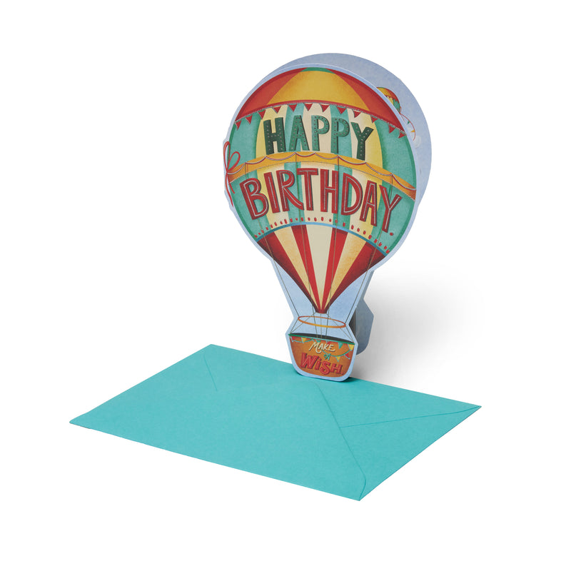 Postal - Happy Birthday Air Baloon