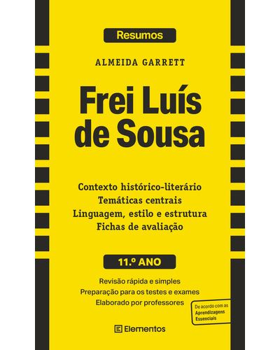 Resumos - Frei Luís de Sousa - 11.º Ano de Almeida Garrett